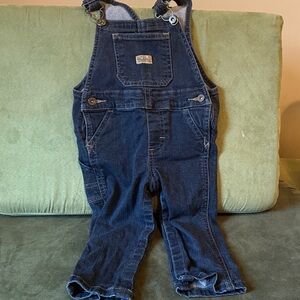 Wrangler 12m Blue Denim Overalls